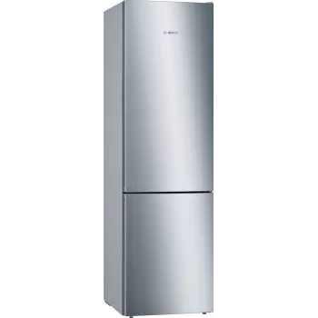 Bosch Serie 6 KGE39AICA šaldytuvas-šaldiklis, laisvai pastatomas, 343 L, nerūdijantis plienas