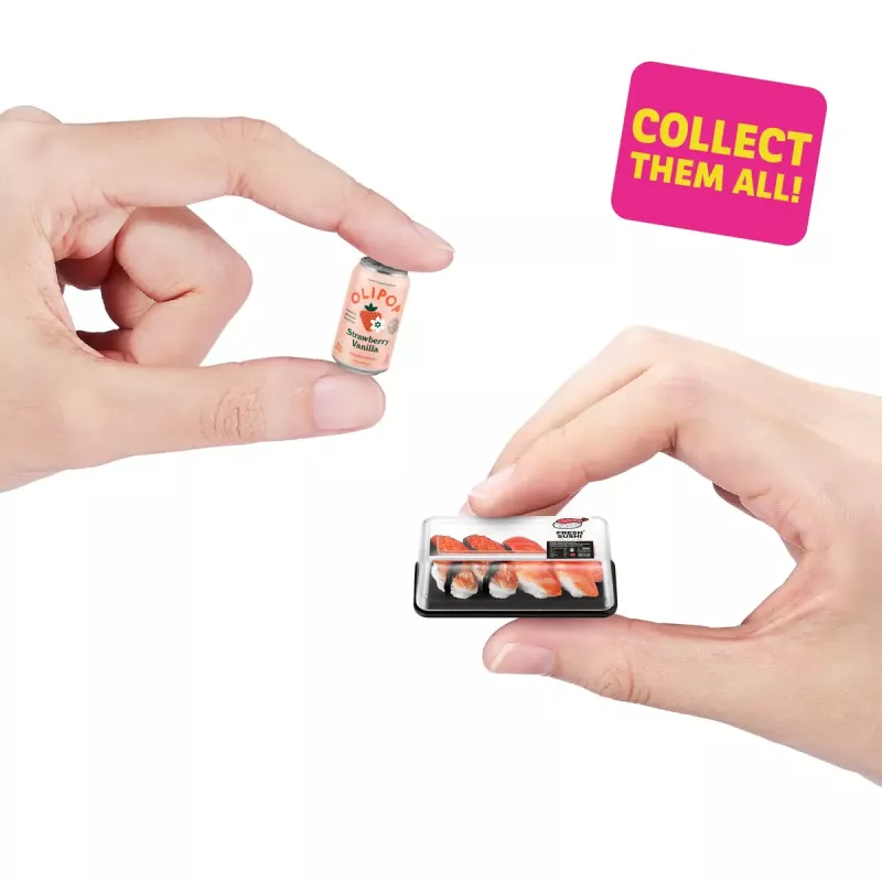 Zuru Mini Brands Fill The Fridge Series 1 – virtuvės kapsulė su miniatiūriniais maisto produktais