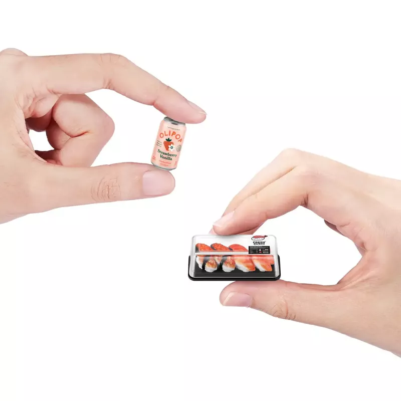 Zuru Mini Brands Fill The Fridge Series 1 – virtuvės kapsulė su miniatiūriniais maisto produktais