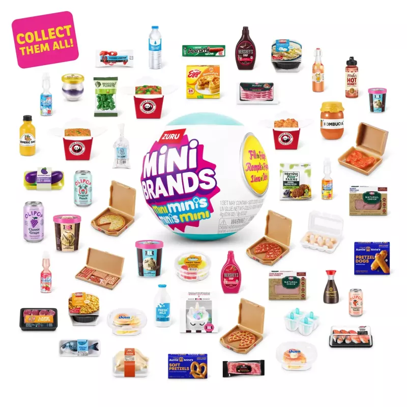 Zuru Mini Brands Fill The Fridge Series 1 – virtuvės kapsulė su miniatiūriniais maisto produktais