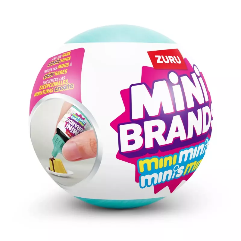Zuru Mini Brands Fill The Fridge Series 1 – virtuvės kapsulė su miniatiūriniais maisto produktais