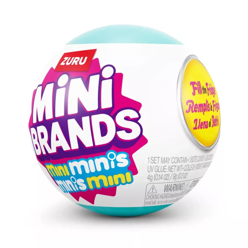 Zuru Mini Brands Fill The Fridge Series 1 – virtuvės kapsulė su miniatiūriniais maisto produktais