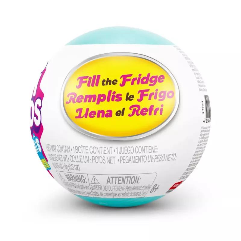 Zuru Mini Brands Fill The Fridge Series 1 – virtuvės kapsulė su miniatiūriniais maisto produktais