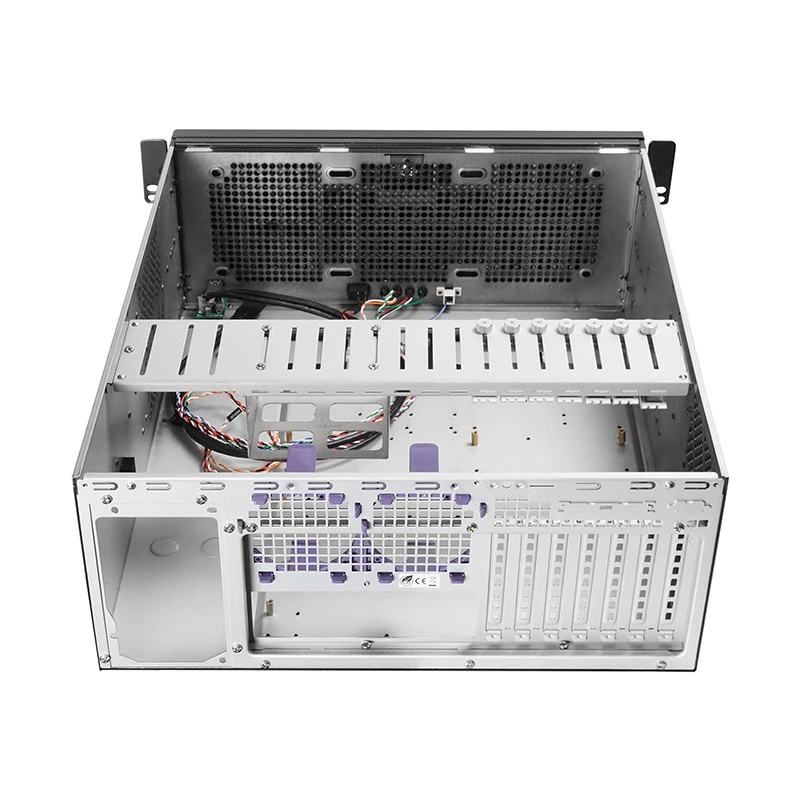 CHIEFTEC UNC-409S-AIO-OP kompiuterio korpusas stelažui, juodas