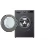 Skalbimo džiovintuvas LG V5WD95SLIMB priekinio pakrovimo laisvai pastatomas 5 kg 1200 RPM Juodas