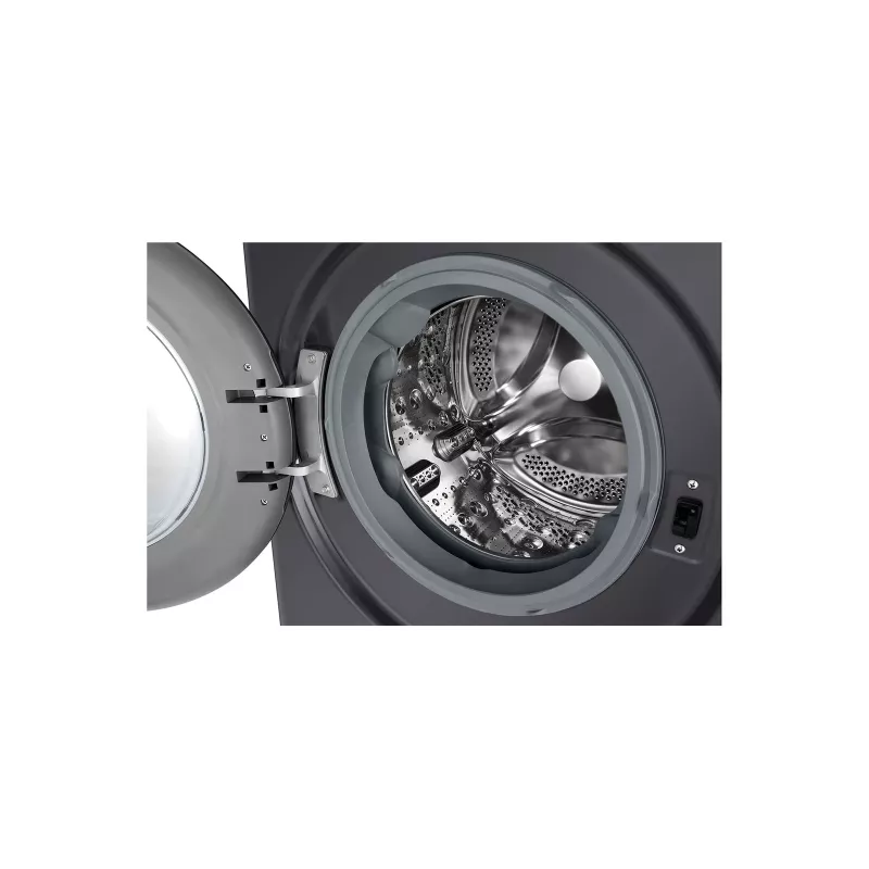 Skalbimo džiovintuvas LG V5WD95SLIMB priekinio pakrovimo laisvai pastatomas 5 kg 1200 RPM Juodas