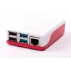 Raspberry Pi RB-CaseP4+06W oficialus korpusas Raspberry Pi 4B, ABS plastikas, raudonas/baltas