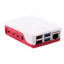 Korpusas Raspberry Pi 4 oficialus raudonai baltas
