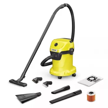Šlapias ir sausas dulkių siurblys Karcher WD 3 V-17/6/20 CAR, 17 L, 1000 W, HEPA, 6 m laidas