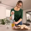 Panardintuvas BRAUN MultiQuick 5 MQ 50001 M — 1000 W, nerūdijančio plieno velenas, 0,6 L indelis, pilkai/balta
