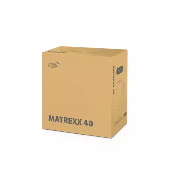 DeepCool MATREXX 40 3FS Micro Tower mATX korpusas, juodas