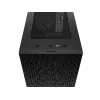 PC korpusas DeepCool MATREXX 40 3FS Micro Tower — Micro ATX/Mini-ITX, grūdintas stiklas, 3x140/2x120 ventiliatorių palaikymas, GPU iki 320 mm, 2x3.5 colio + 2x2.5 colio, juodas