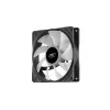 PC korpusas DeepCool MATREXX 40 3FS Micro Tower — Micro ATX/Mini-ITX, grūdintas stiklas, 3x140/2x120 ventiliatorių palaikymas, GPU iki 320 mm, 2x3.5 colio + 2x2.5 colio, juodas