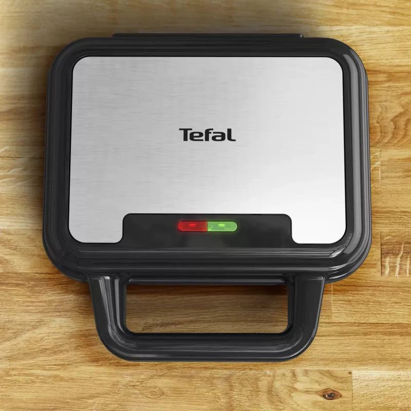 Tefal SW383D10 sumuštinių keptuvė 700 W Juoda, Nerūdijantis plienas