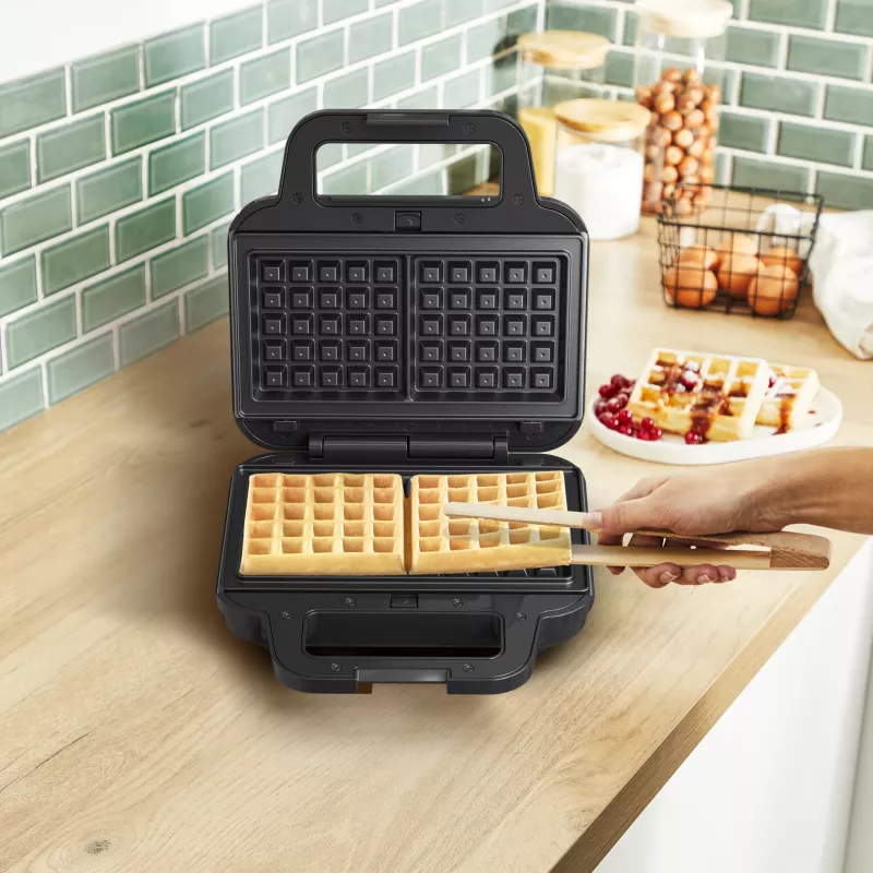 Tefal SW383D10 sumuštinių keptuvė 700 W Juoda, Nerūdijantis plienas
