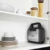 Tefal SW383D10 sumuštinių keptuvė 700 W Juoda, Nerūdijantis plienas