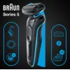 Braun Series 5 51-M4500cs folijos skustuvas, juoda, mėlyna