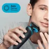 Braun Series 5 51-M4500cs folijos skustuvas, juoda, mėlyna