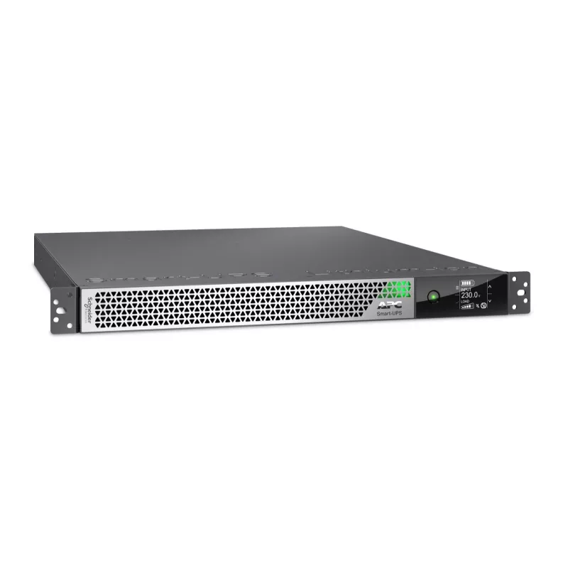 APC Smart-UPS Ultra Li-Ion SRTL2KRM1UINC, 2KW, 1U stelažas/bokštas/siena, 3x C13 ir 2x C19, NMC
