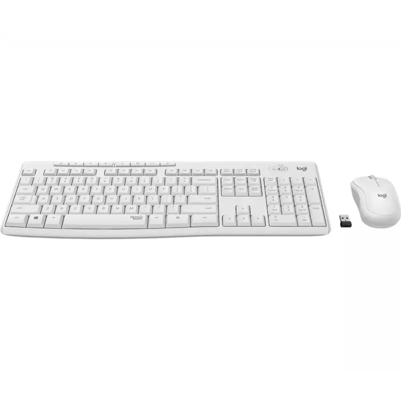 Belaidė klaviatūros ir pelės kombinacija Logitech MK295 Silent