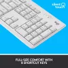 Belaidė klaviatūros ir pelės kombinacija Logitech MK295 Silent