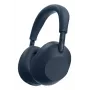 Sony WH-1000XM6 WH1000XM6L.CE7 mėlynos ausinės, uždengiančios ausis, su mikrofonu, laidinės ir belaidės, Bluetooth, USB-C, aktyvus triukšmo slopinimas, Hi-Res, LDAC, 4–40 000 Hz