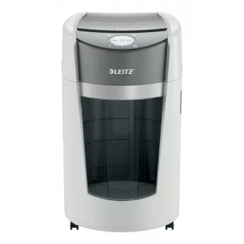 Popieriaus smulkintuvas Leitz IQ OptiMax Office Micro Cut, P5, 35 l, baltas