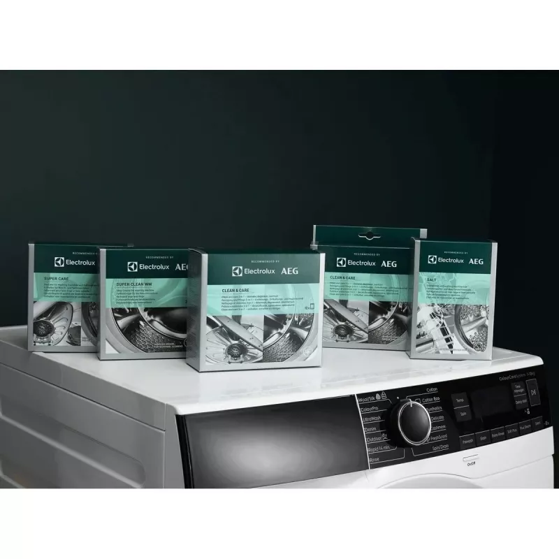 Milteliai nuo kalkių ir riebalų Electrolux M2GCP121 indaplovei ir skalbimo mašinai, 12 vnt.