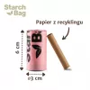 Kompostuojami šunų išmatų maišeliai Starch Bag STARCHBAG BIO alyviniai, augalinės skaidulos, 8 × 15 vnt.