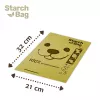 Kompostuojami šunų išmatų maišeliai Starch Bag STARCHBAG BIO alyviniai, augalinės skaidulos, 8 × 15 vnt.
