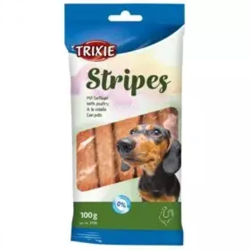 Kramtomas skanėstas šunims Trixie 31772 — ėrienos skonis, 100 g pakelis, 10 vnt., baltymai 30%, riebalai 6%