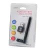 USB WLAN adapteris SAVIO CL-63, vienos juostos 2.4 GHz, 150 Mbit/s, Realtek RTL8188CU, išorinė antena, USB 2.0