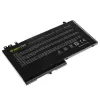 Baterija Green Cell DE117, skirta DELL Latitude 11 3150/3160, 12/ E5250/E5270, LiPo 11,1 V, 3400 mAh, 4 elementai, juoda