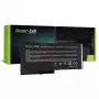 Baterija Green Cell DE117, skirta DELL Latitude 11 3150/3160, 12/ E5250/E5270, LiPo 11,1 V, 3400 mAh, 4 elementai, juoda
