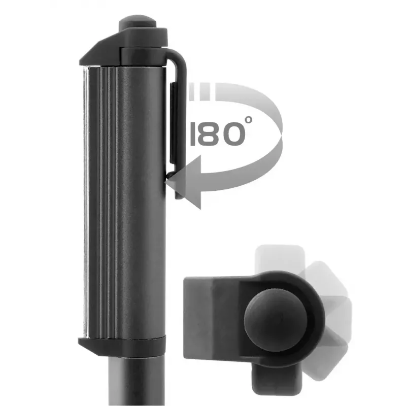 Clip žibintuvėlis everactive WL200, 3 W 200 lm, aliuminio korpusas, IPX4, 3×AAA, ilgis 161,7 mm, juodas