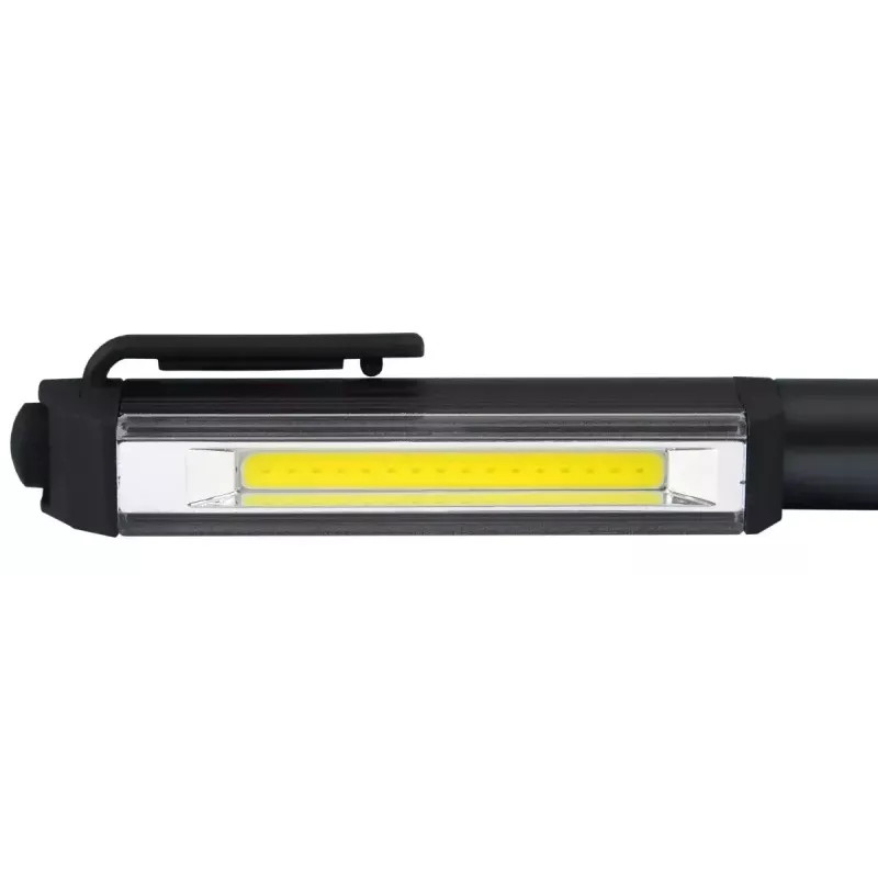 Clip žibintuvėlis everactive WL200, 3 W 200 lm, aliuminio korpusas, IPX4, 3×AAA, ilgis 161,7 mm, juodas