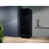 Electrolux LNT7ME36K2 šaldytuvas-šaldiklis, 367 l (šaldytuvas 266 l, šaldiklis 101 l), šaldiklis apačioje, No Frost, energijos klasė E, juodas