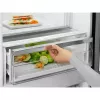 Electrolux LNT7ME36K2 šaldytuvas-šaldiklis, 367 l (šaldytuvas 266 l, šaldiklis 101 l), šaldiklis apačioje, No Frost, energijos klasė E, juodas