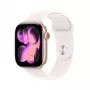 Apple Watch Series 11 GPS 46mm Rožinio aukso aliuminio korpusas su Šviesiai rožiniu sportiniu dirželiu S/M