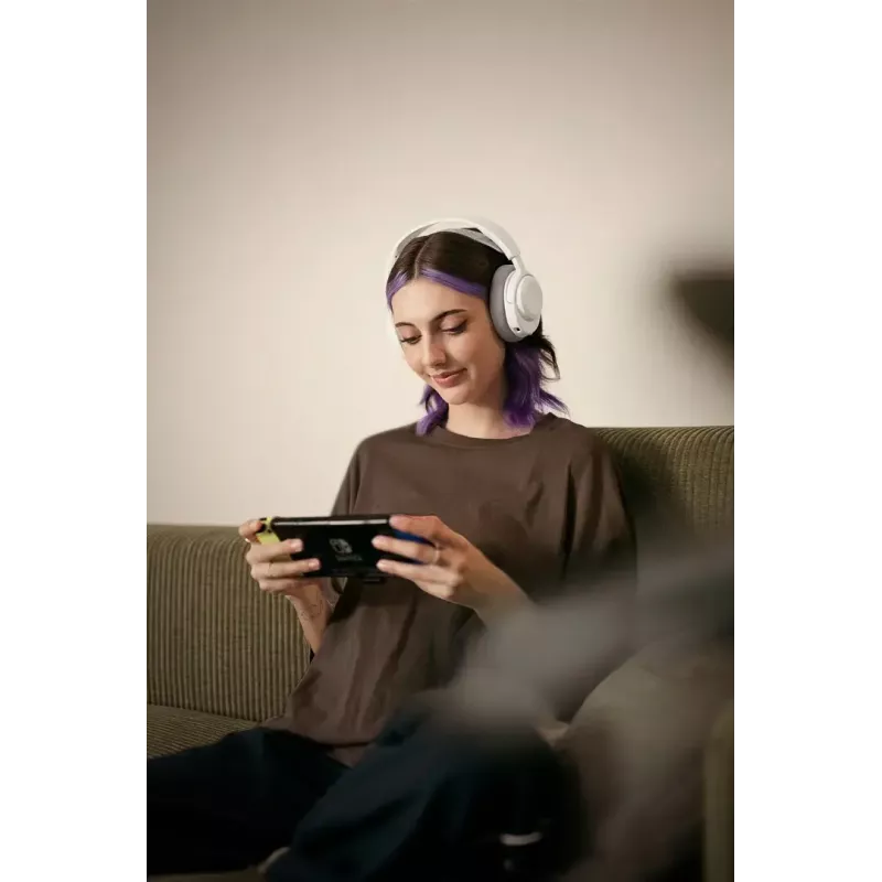 Ausinės STEELSERIES Arctis Nova 3X Wireless – belaidės, 40 h baterija, Bluetooth 5.3, 2.4 GHz, USB-C
