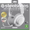 Ausinės STEELSERIES Arctis Nova 3X Wireless – belaidės, 40 h baterija, Bluetooth 5.3, 2.4 GHz, USB-C