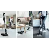 Belaidis stiebinis dulkių siurblys Bosch BCS711PET – 18 V, 40 min veikimo, 0,3 L, be maišelio, raudonas/juodas