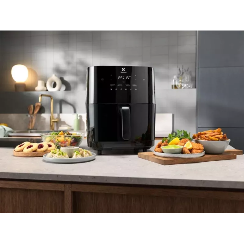 Elektrinė oro gruzdintuvė Electrolux EAF7SB 6,9 L 1700 W juoda