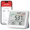 CO2 monitorius SwitchBot Meter Pro – CO2, temperatūros ir drėgmės matuoklis, LCD, baterija (AA), ABS korpusas, 5 V, temperatūros diapazonas -20–80°C