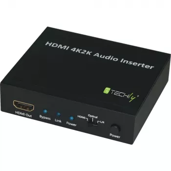 Techly IDATA-HDMI-AI4K garso įterptuvas
