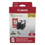 Canon PG-585XL/CL-586 PVP rašalo kasetės 2 vnt. Originalios didelės talpos juoda, ciangelsa, purpurinė, geltona
