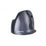 BakkerElkhuizen Evoluent D Small Wireless dešinei rankai, vertikali pelė, lazerinė, RF belaidė, 3200 DPI, juoda