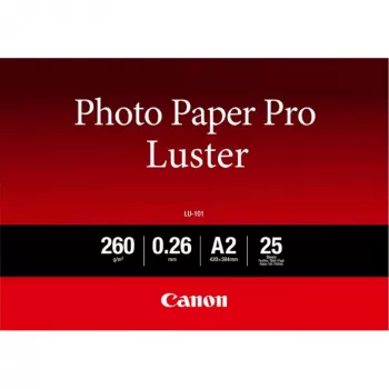 Canon LU-101 Luster Photo Paper Pro A2 – 25 lapų