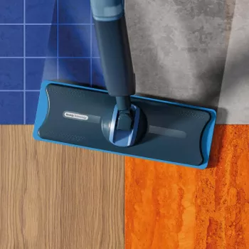 Philips 5000 serijos OneUp belaidis elektrinis šluotuvas, mėlynas