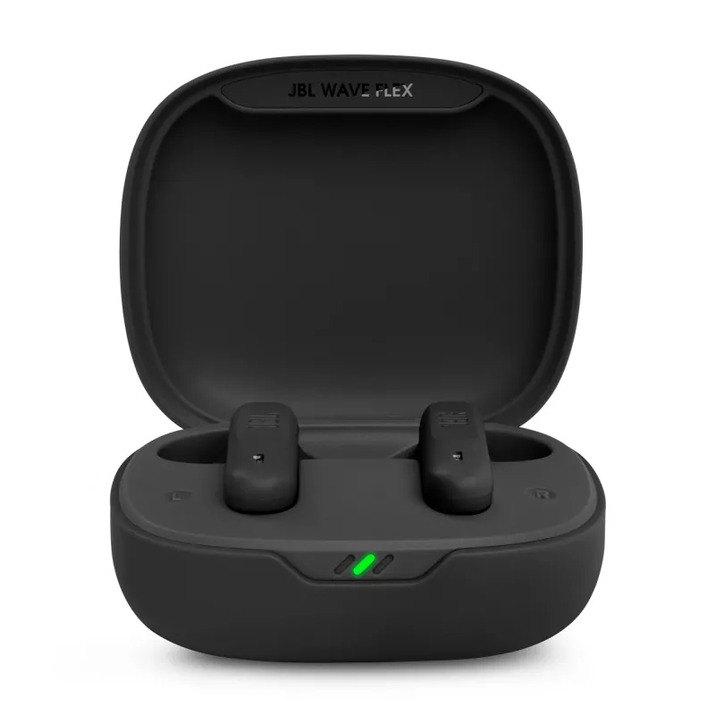 JBL Wave Flex belaidžiai ausinukai TWS į ausis, juodi